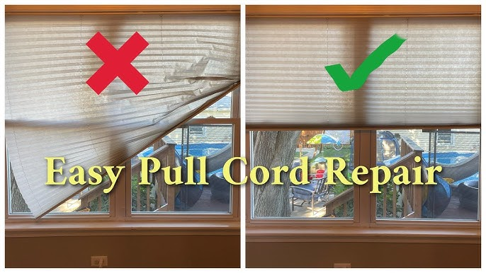 How to Fix Broken String on Honeycomb Blinds