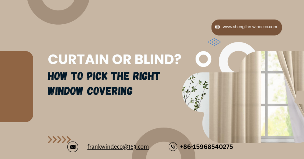 Curtain or Blinds? How to Pick the Right One